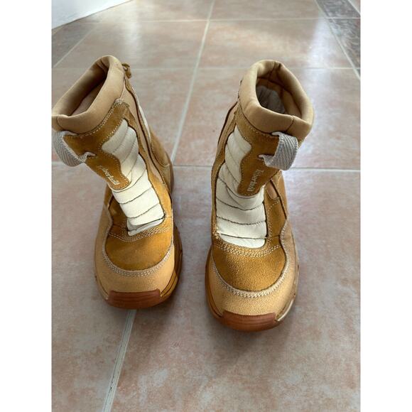 Timberland‎ Youth Kids Waterproof Thermolite Boots Shoes Wheat Size 1.5 - Picture 5 of 10